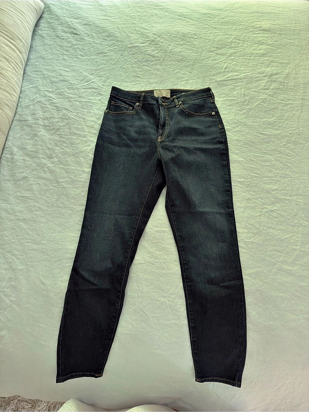 Everlane: The Curvy Authentic Stretch High-Rise Skinny Jean